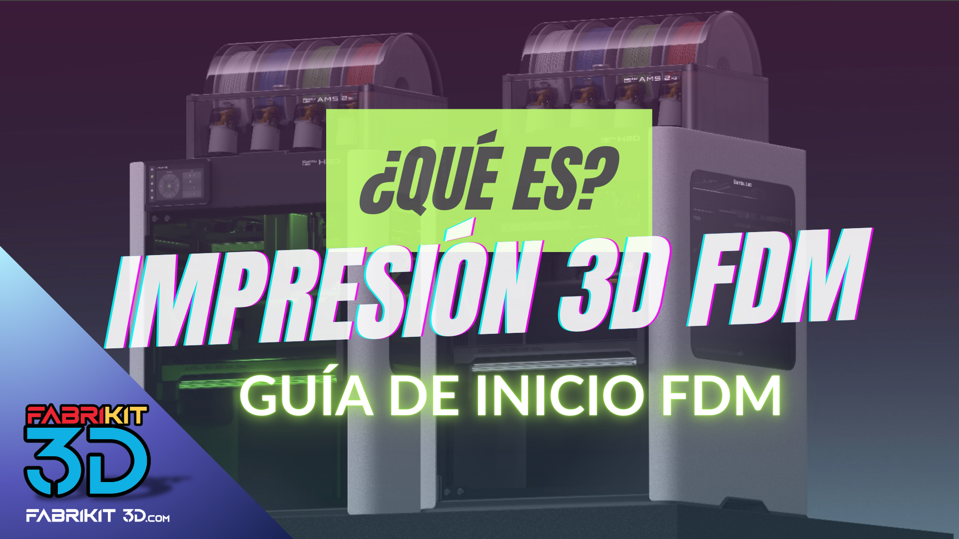 ¿Qué es la IMPRESION 3D FDM y cómo funciona?