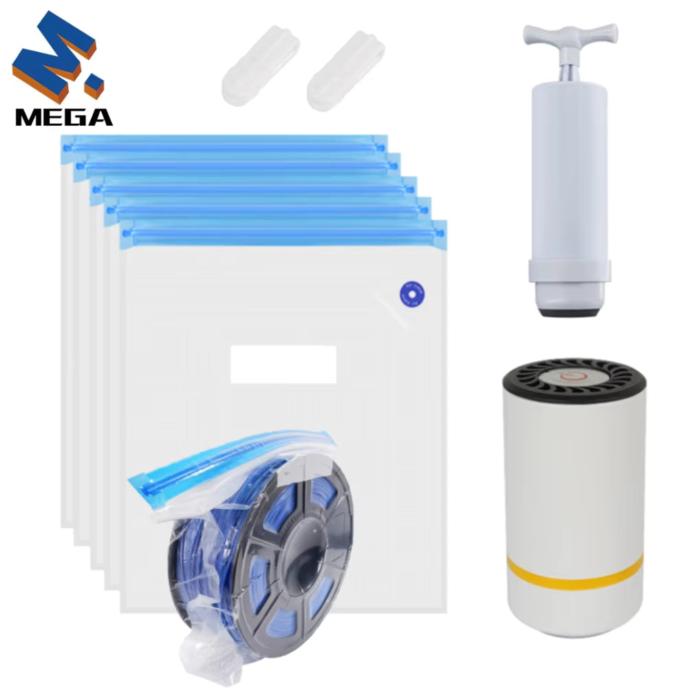 Bolsa de almacenamiento al vacío de filamentos para impresora 3D