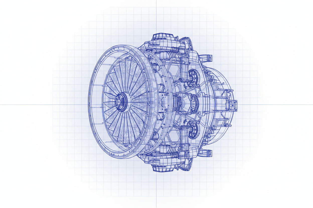 Pieza industrial compleja FDM